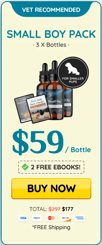 UltraK9 Pro order 3 bottles